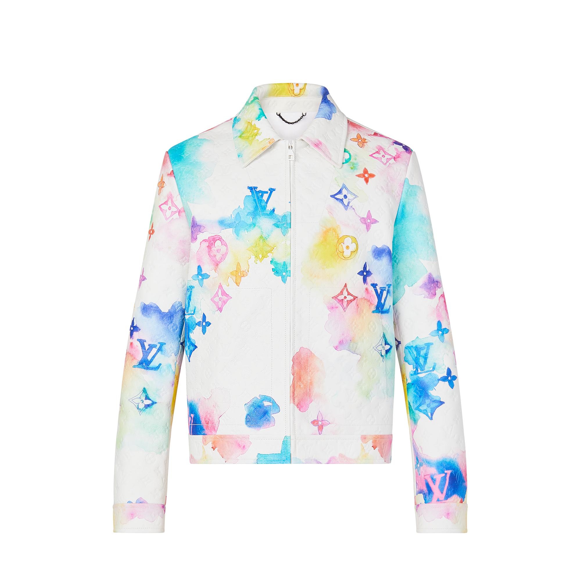 Watercolor Monogram Blouson - 1