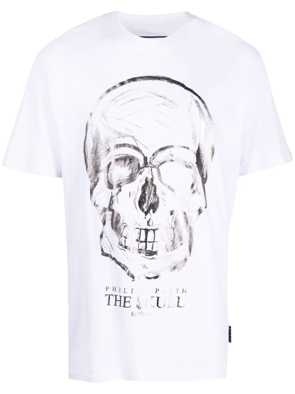 skull-print T-shirt - 1