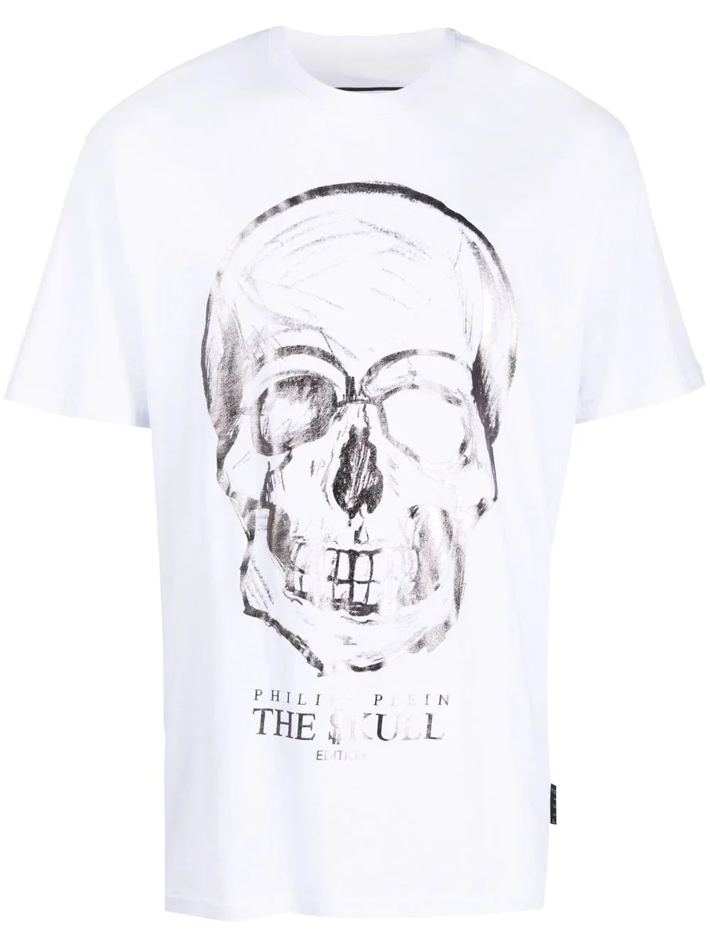 skull-print T-shirt - 1