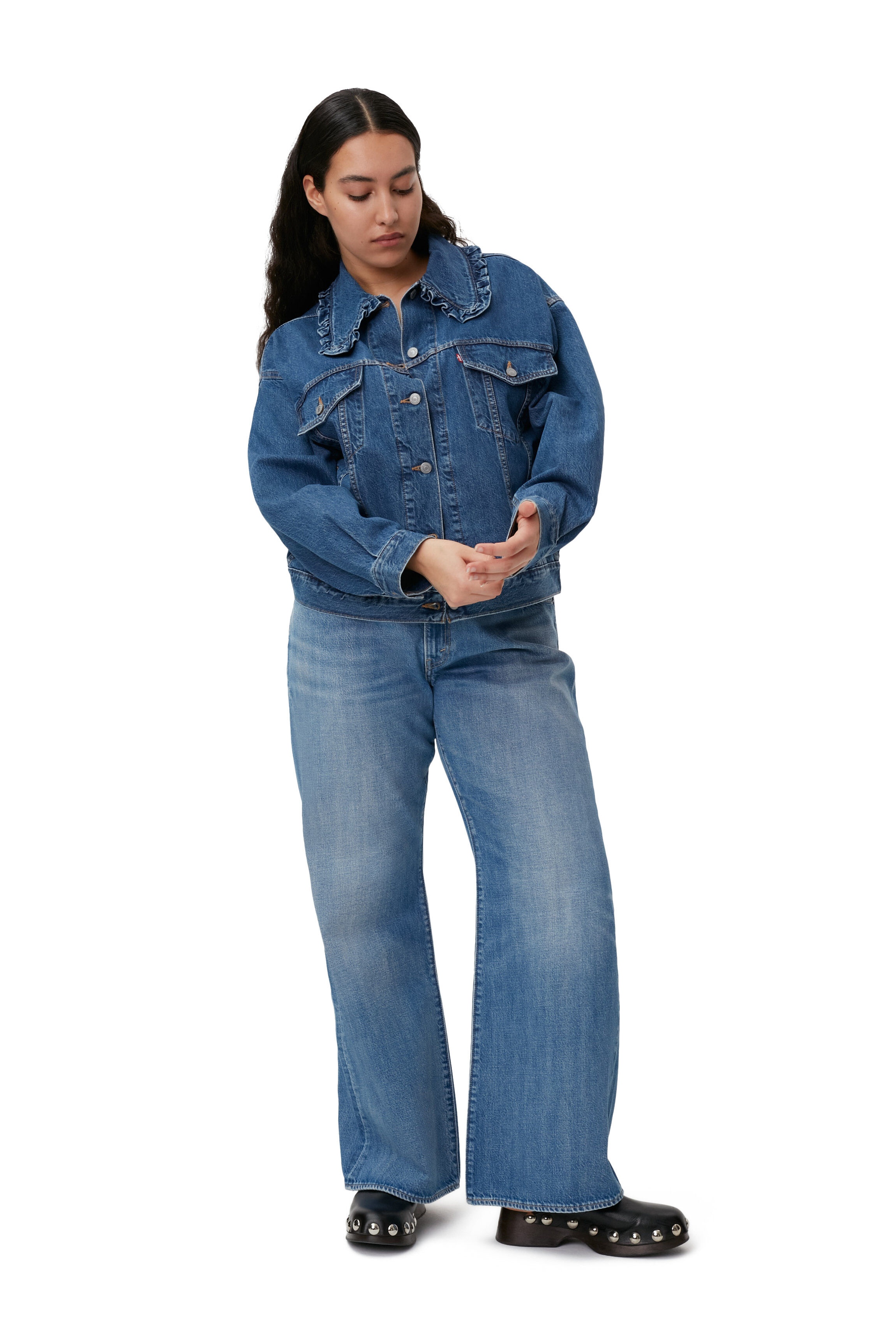 BAGGY BOOTCUT JEANS - 9