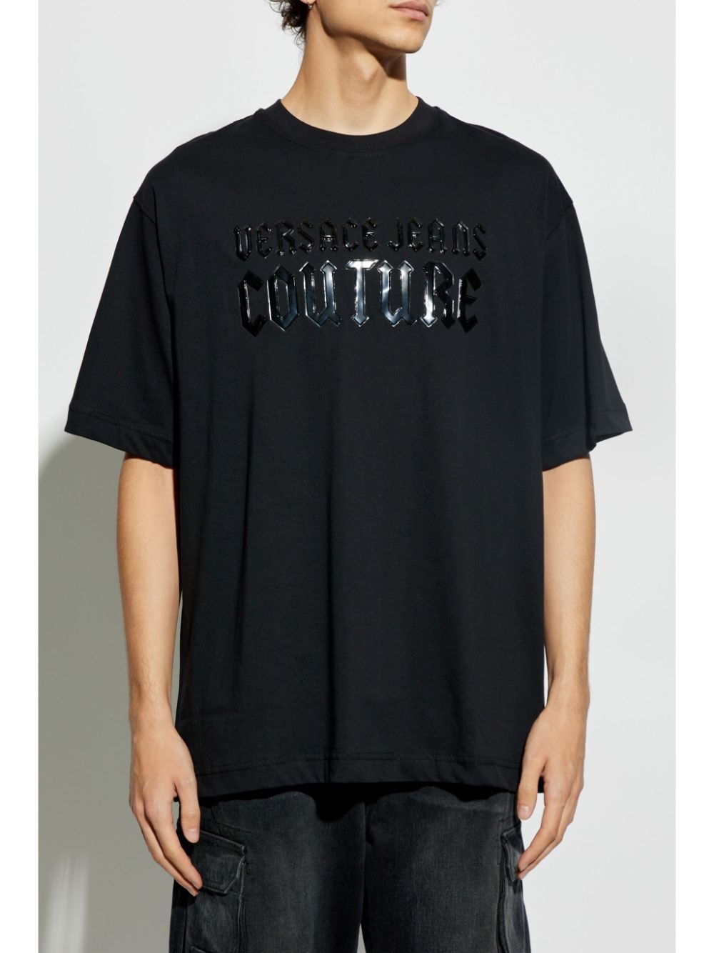 logo-patch T-shirt - 3
