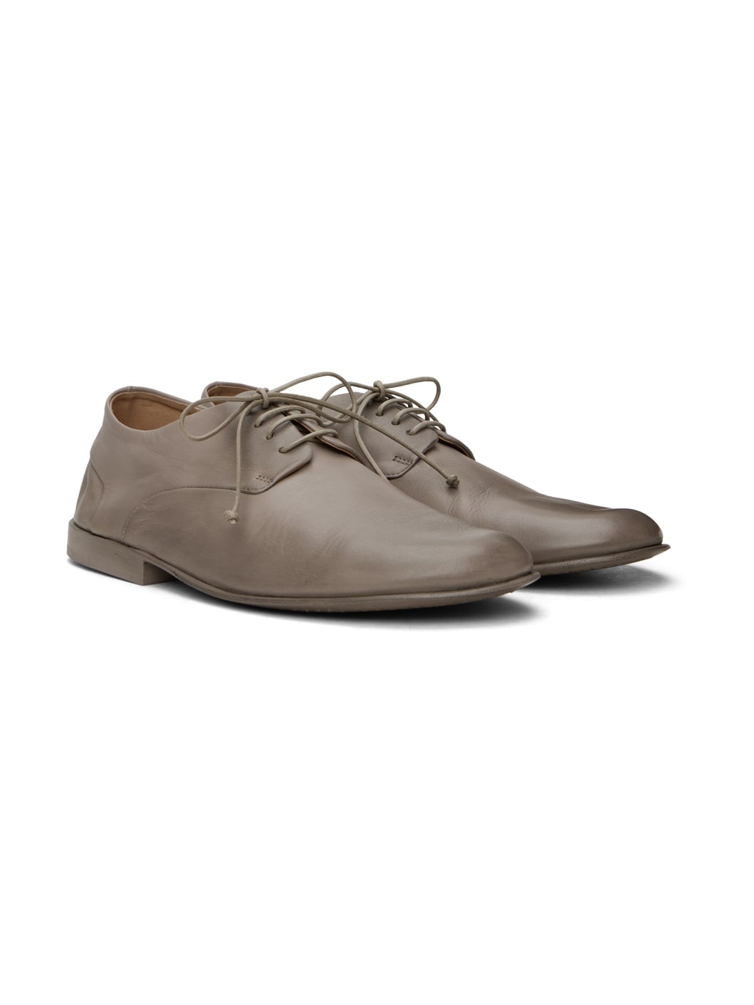 Gray Stucco Derbys - 4