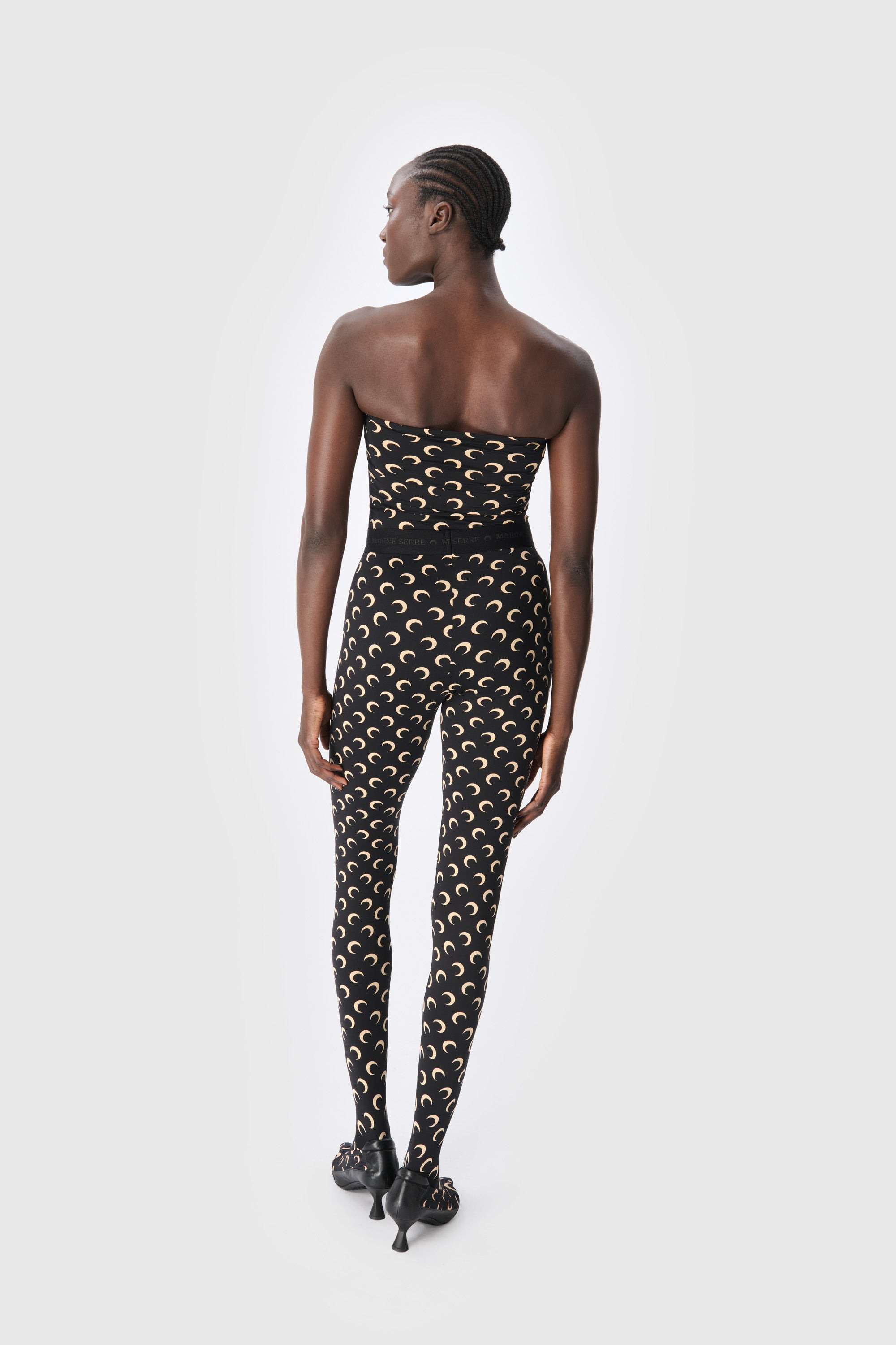 Recycled Moon Jersey Stirrup Leggings - 3