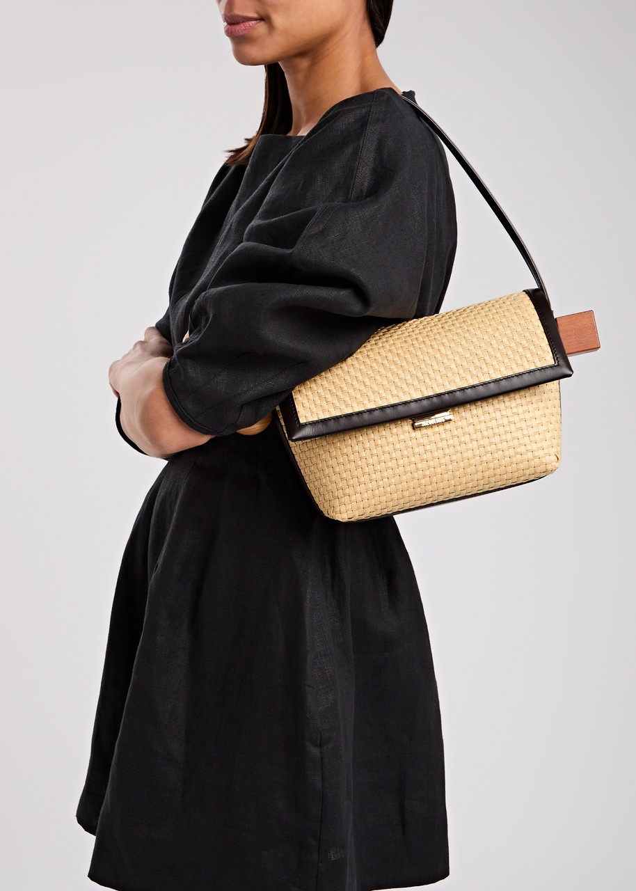 Jacquemus Le Rond Carré Woven Raffia Shoulder bag - 6