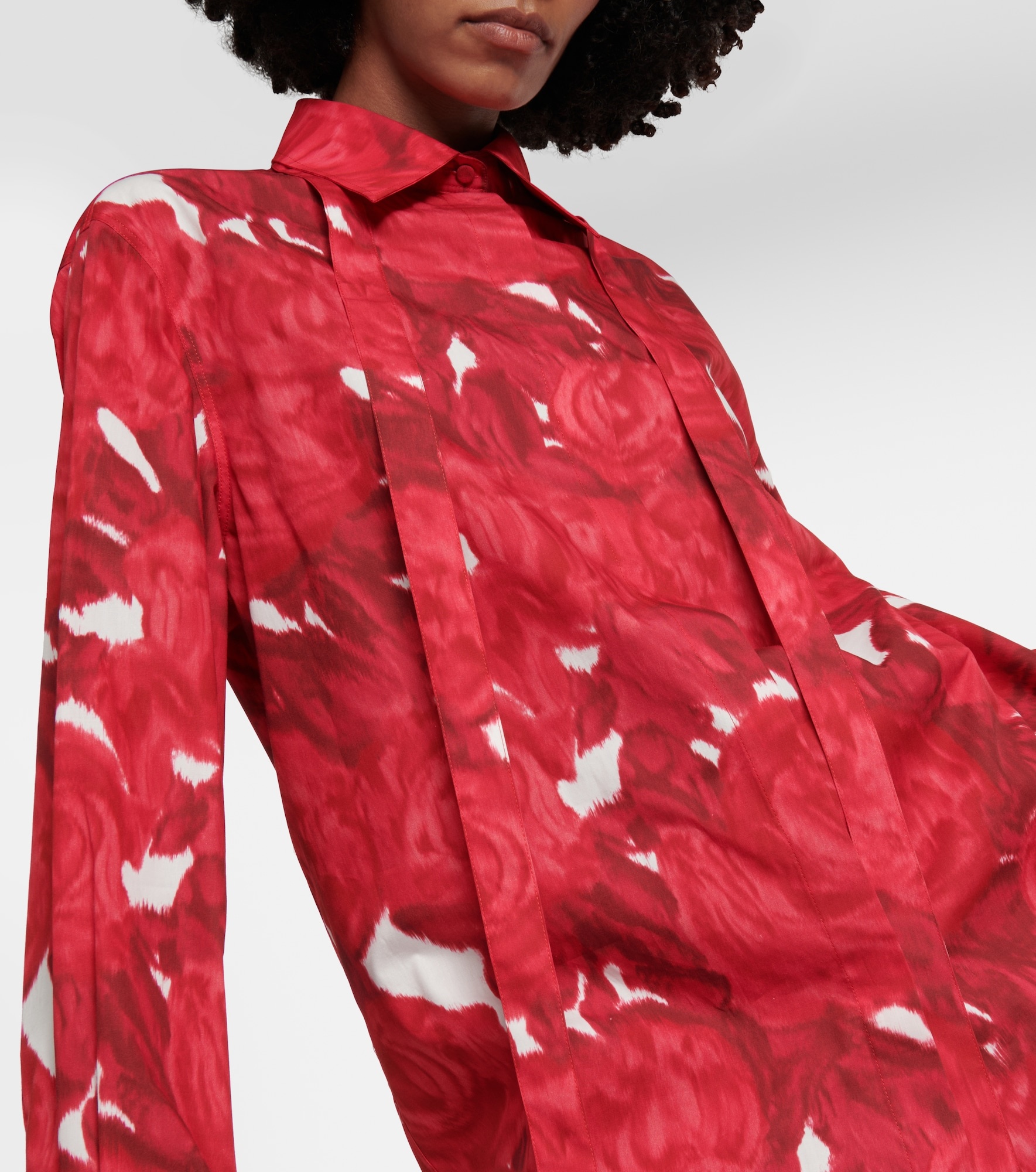 Printed cotton shirt - 6