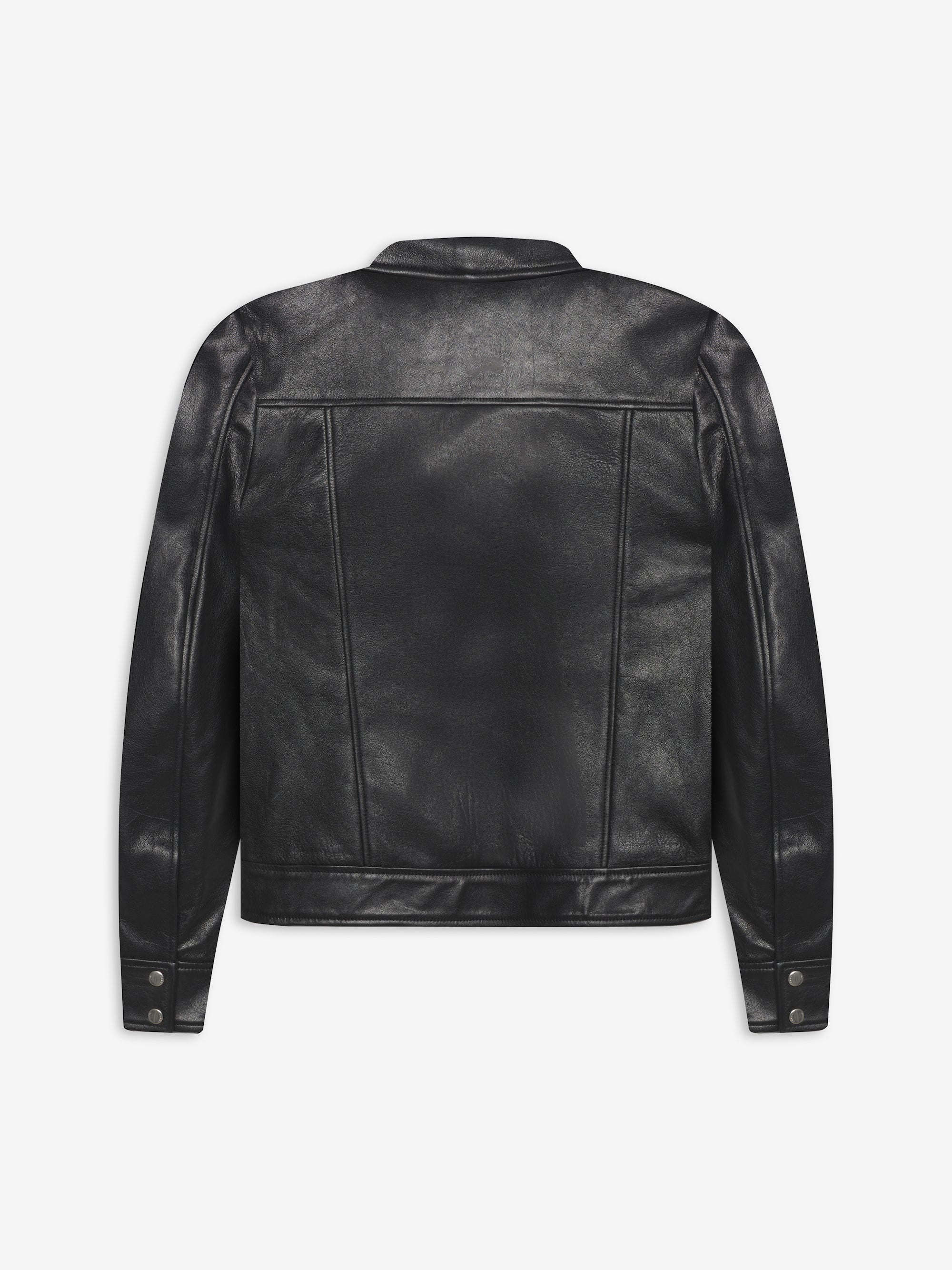 LEATHER BLOUSON JACKET - 2