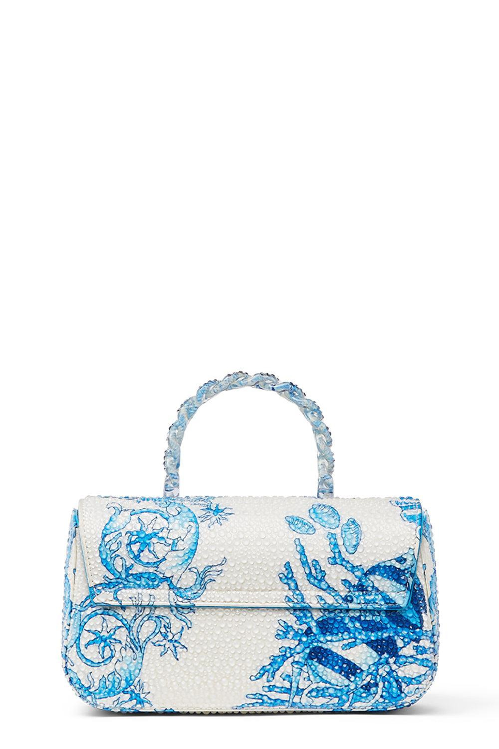 La Medusa Mini Bag - Bright Blue Underwater Barocco - 3