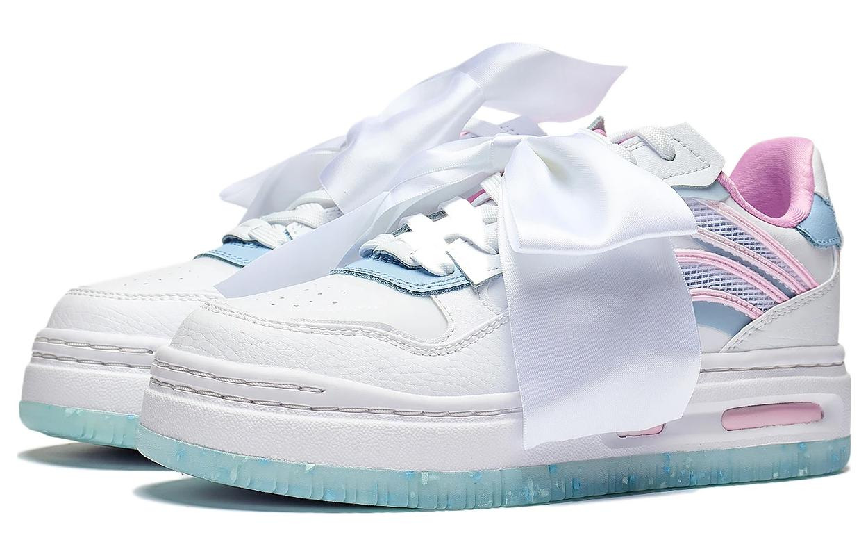 (WMNS) Li-Ning Future C1 Shoes 'White Pink Blue' AGCT038-4 - 3