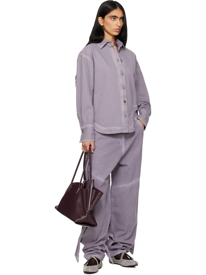 THE ATTICO Taupe & Gray Floor 01 Ballerina Flats outlook