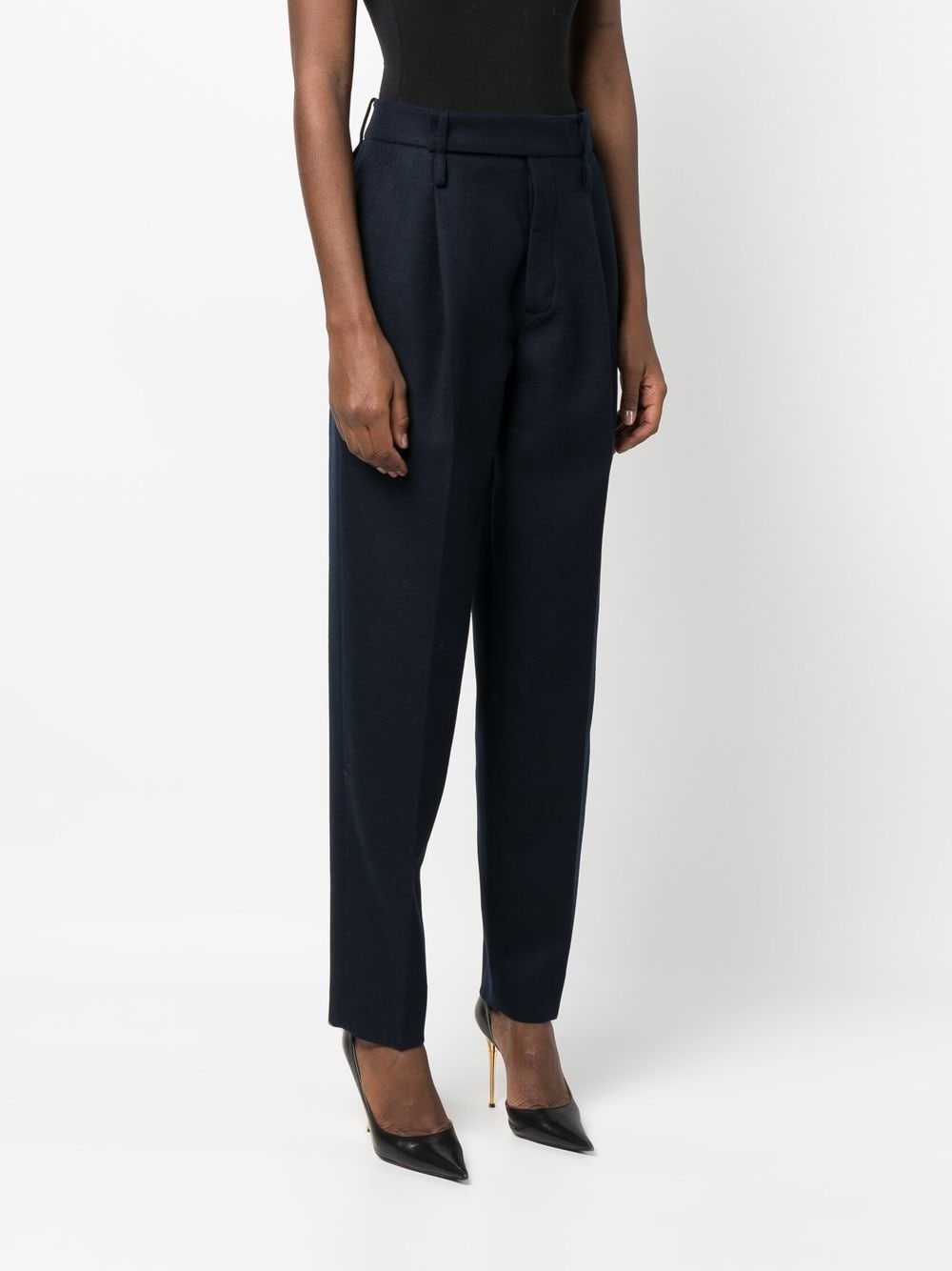 light cashmere tailored trousers - 3