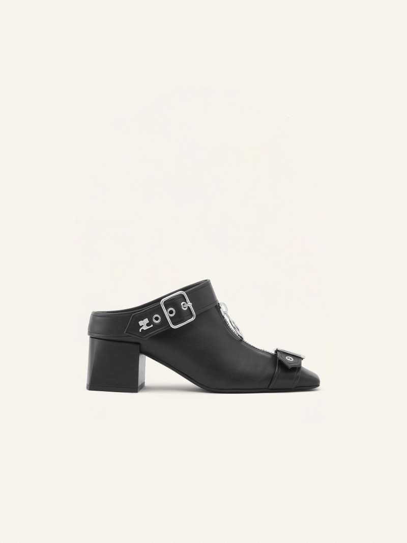 GOGO LEATHER MULES - 1