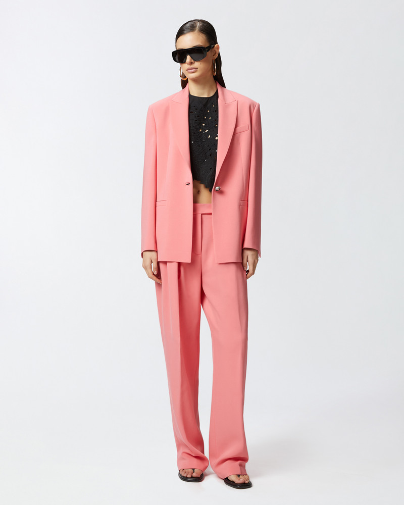 PINKO ELEGANT WIDE-LEG TROUSERS WITH DARTS outlook