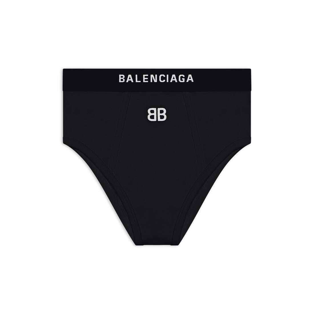 Women's Sports Briefs in Black - 1