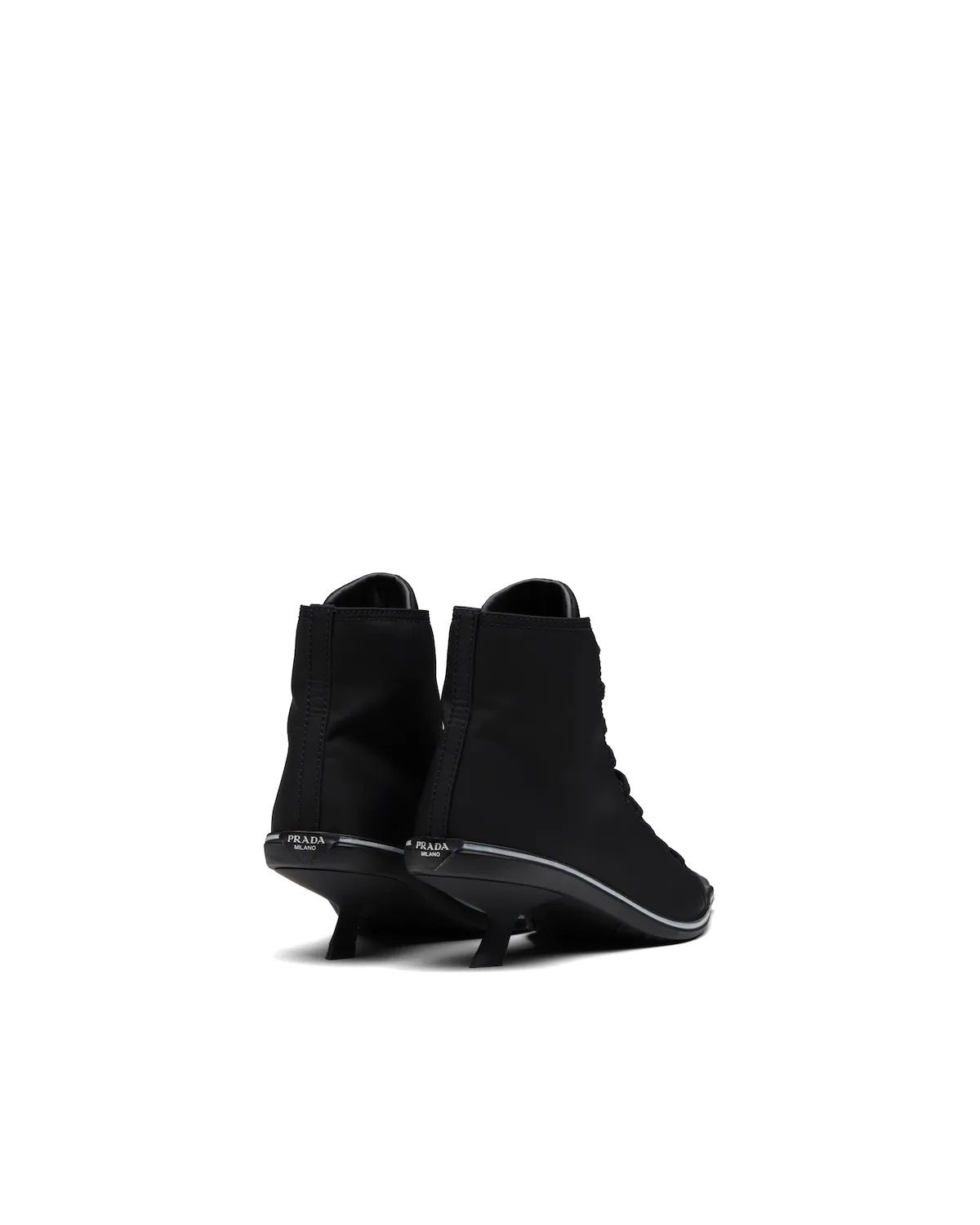 Prada Synthesis heeled high-top sneakers - 3
