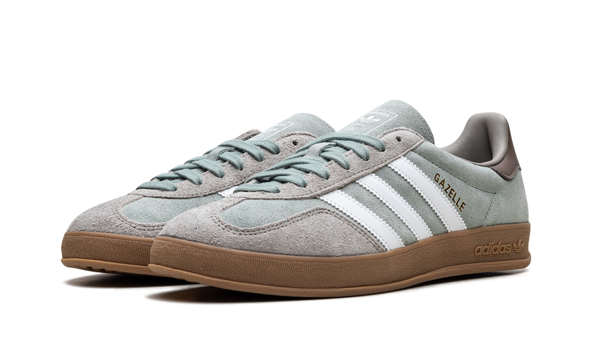 Gazelle Indoor "Silver Pebble Silver Green" - 2