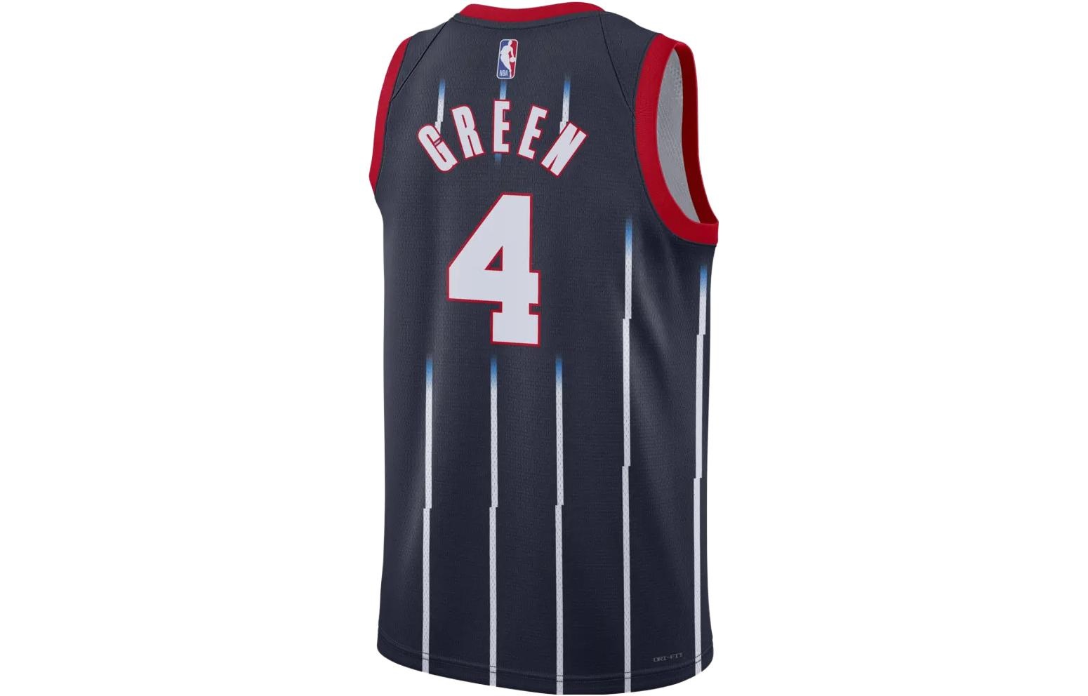 Nike Dri-FIT NBA Houston Rockets Jalen Green City Edition 2022/23 Swingman Jersey FB1425-419 - 2