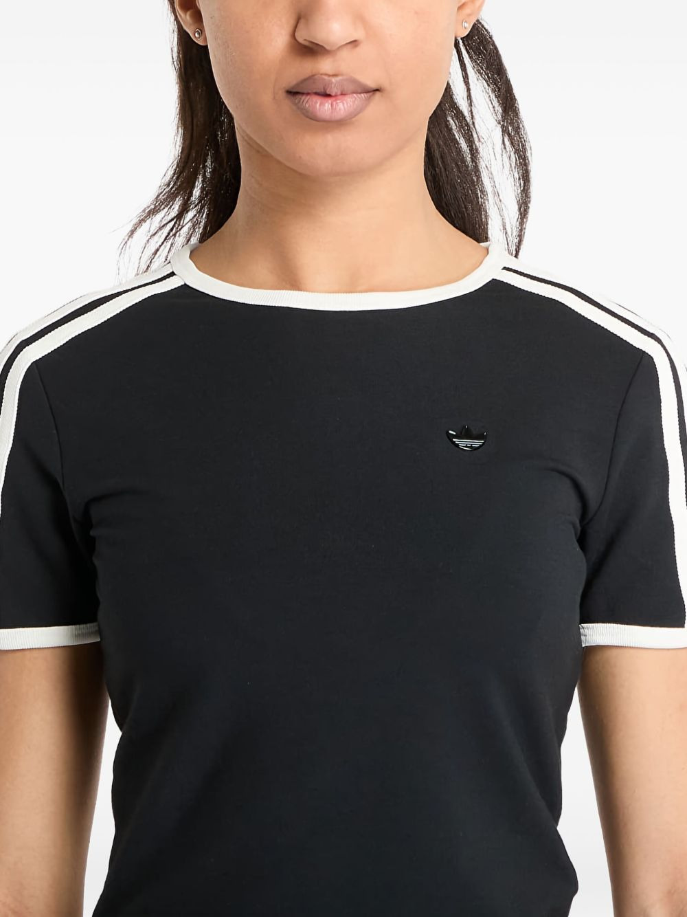 logo-embroidered T-shirt - 4