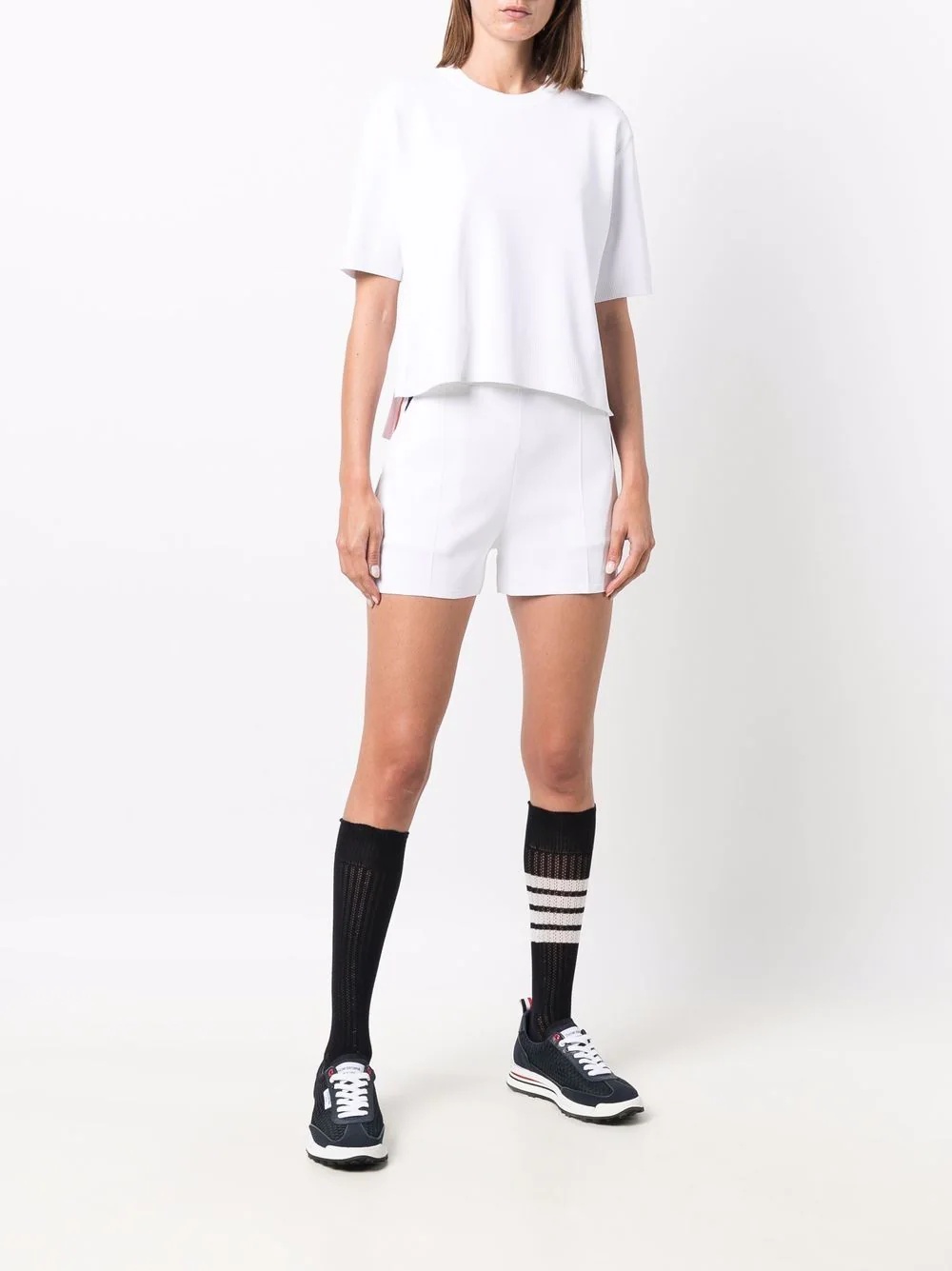 RWB intarsia-knit top - 2