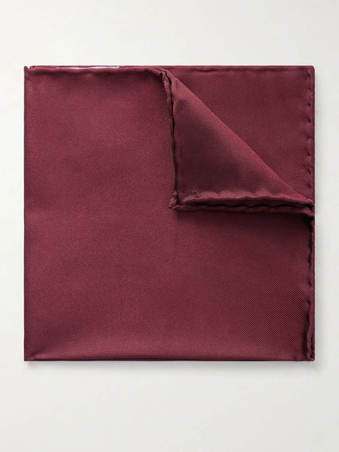 Silk-Twill Pocket Square - 1