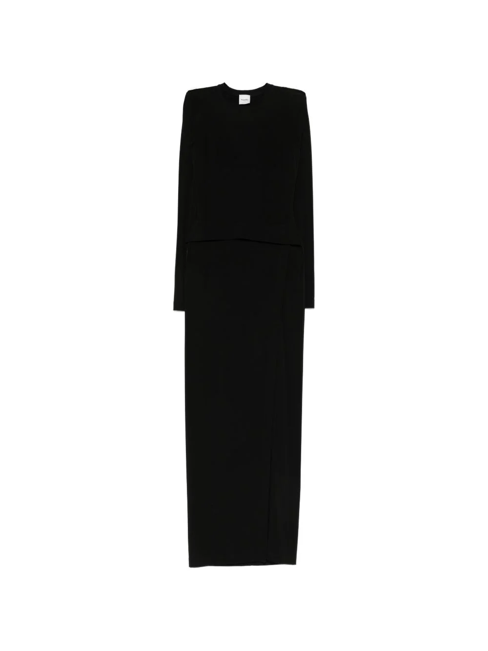 Shada long-sleeve maxi dress - 1