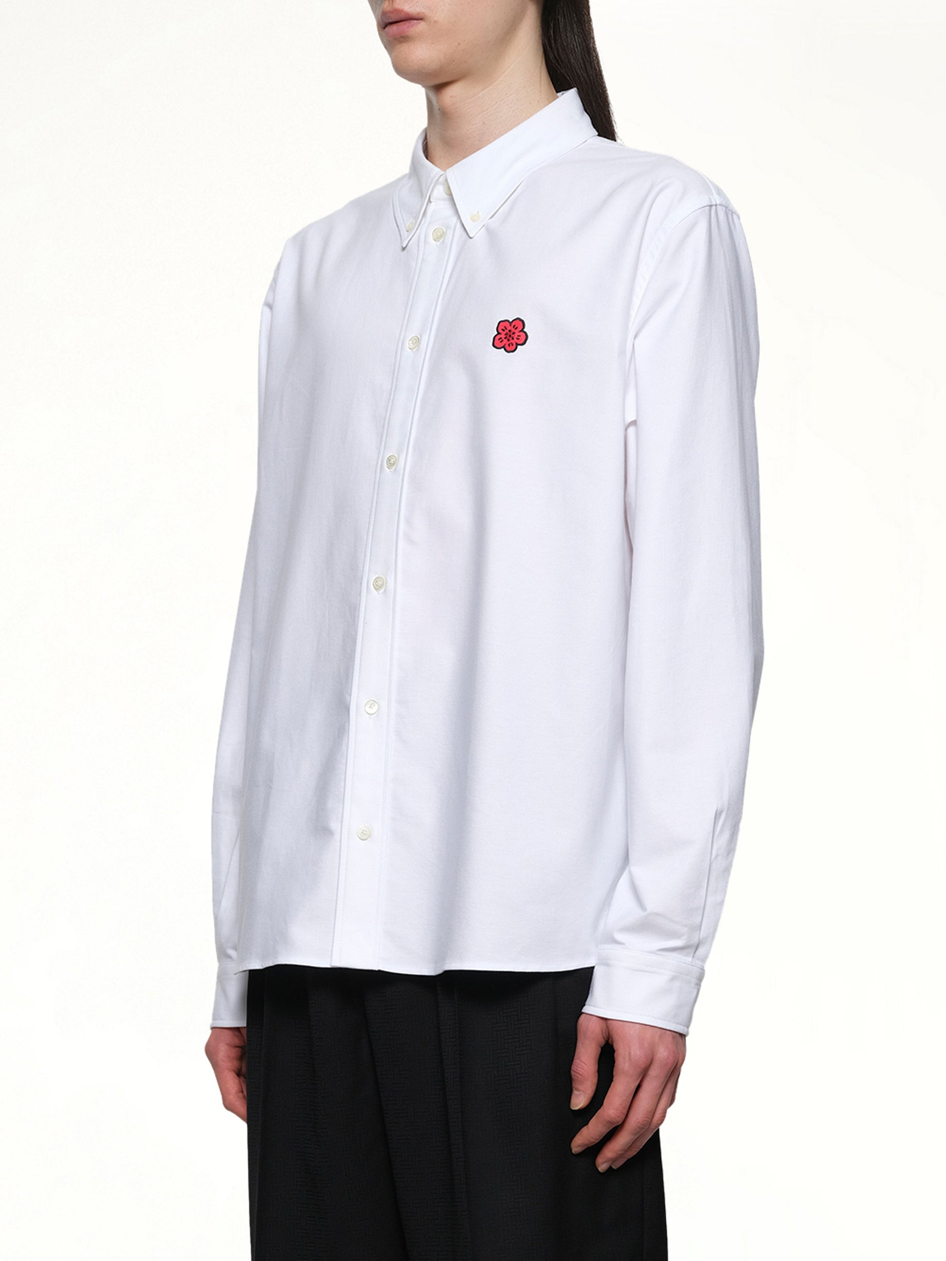 Kenzo Boke Flower Casual Shirt in White - 3