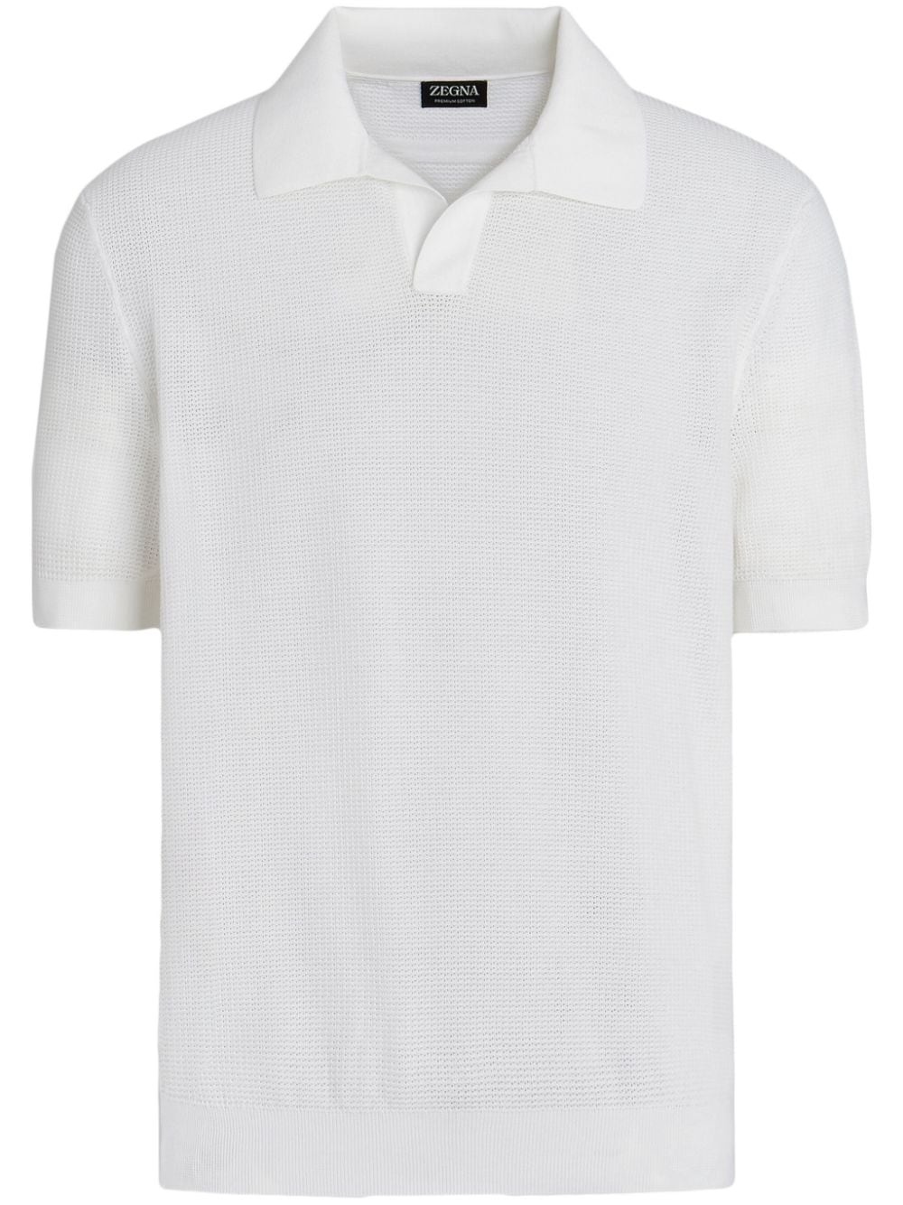 cotton polo shirt - 1