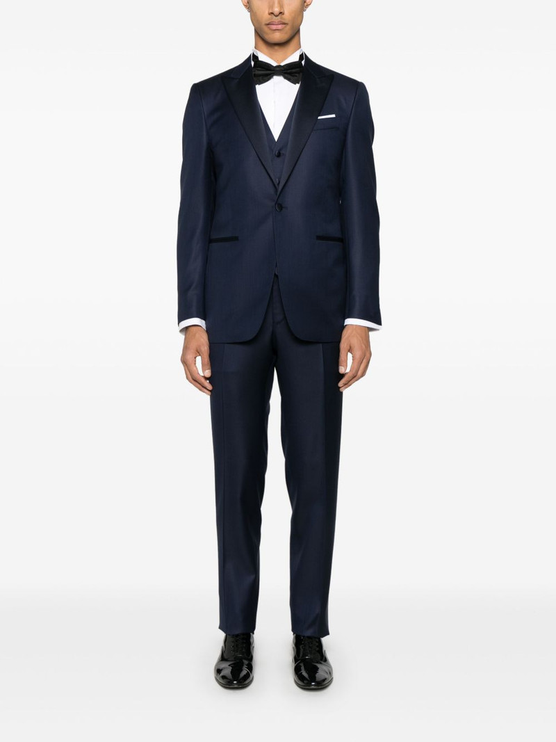 Canali three-piece suit outlook