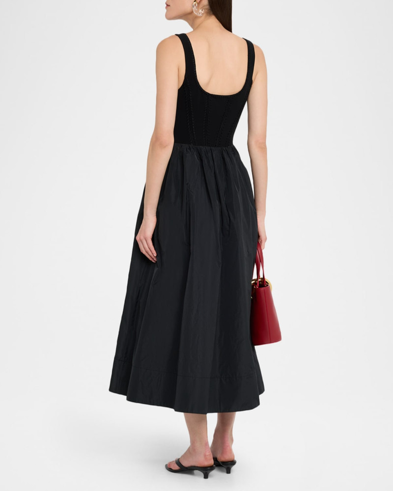 Martay Crochet Corset Midi Dress 3