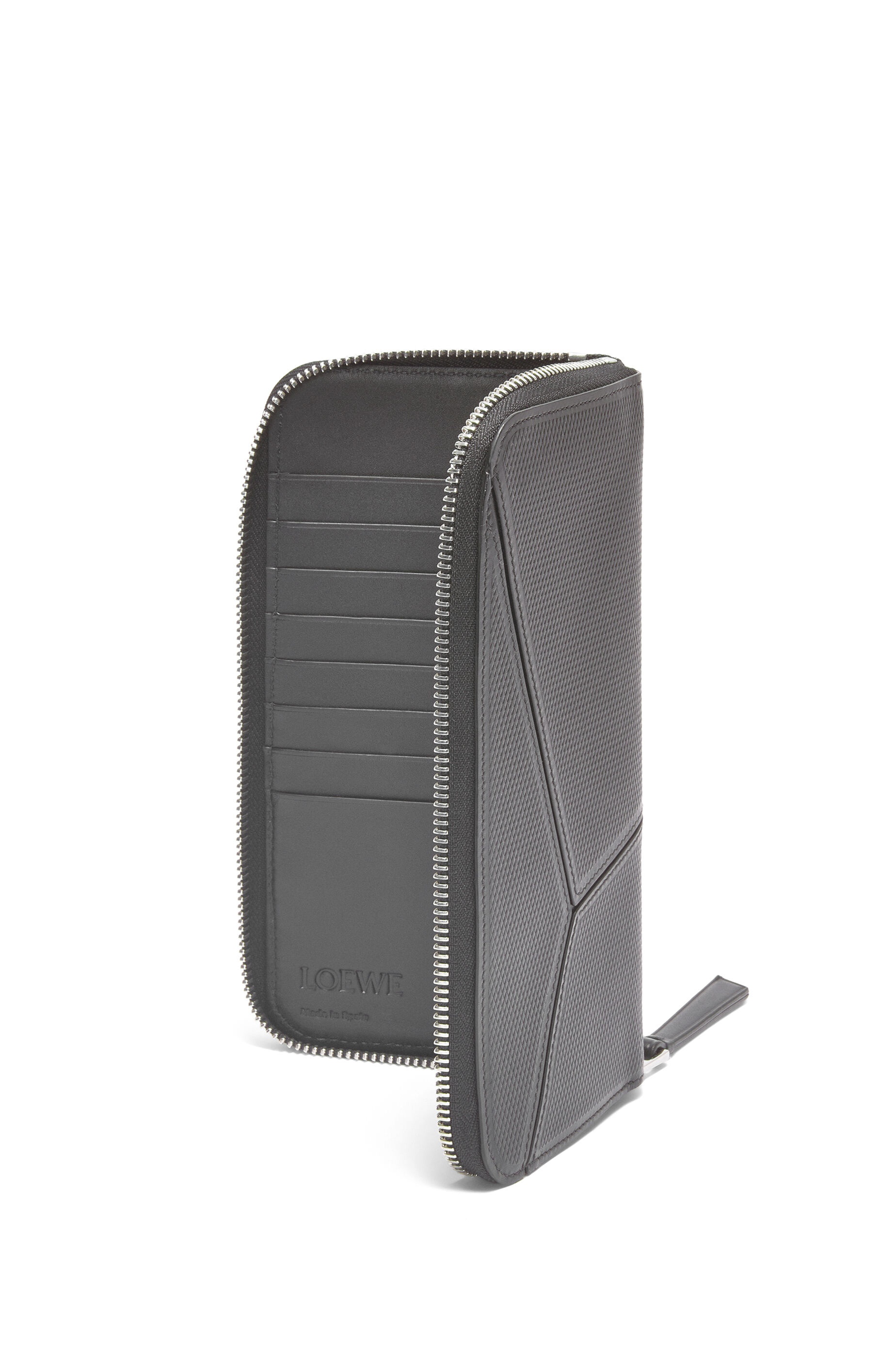 Puzzle open wallet in diamond calfskin - 3