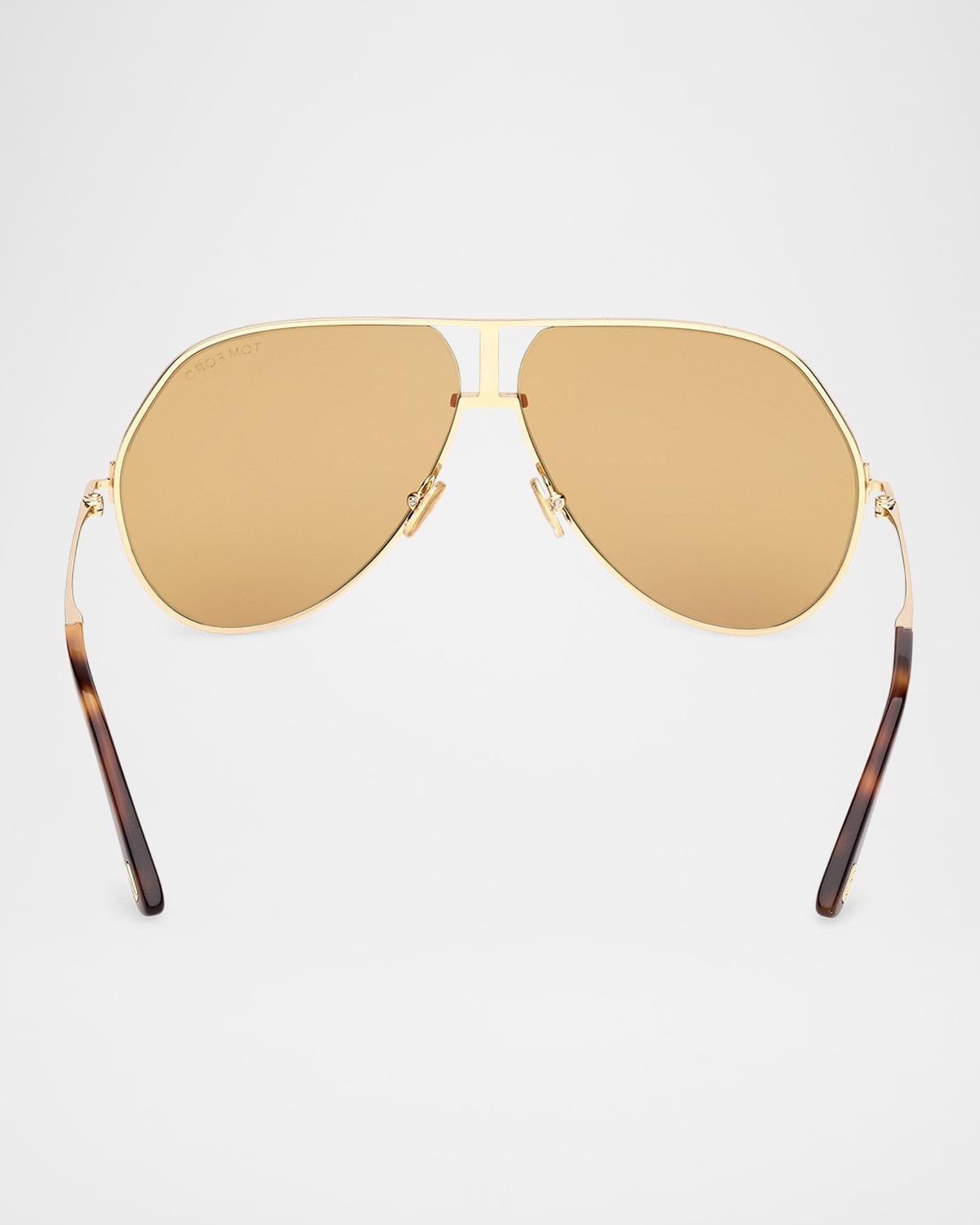 Men's Rickie-02 Metal Aviator Sunglasses - 5