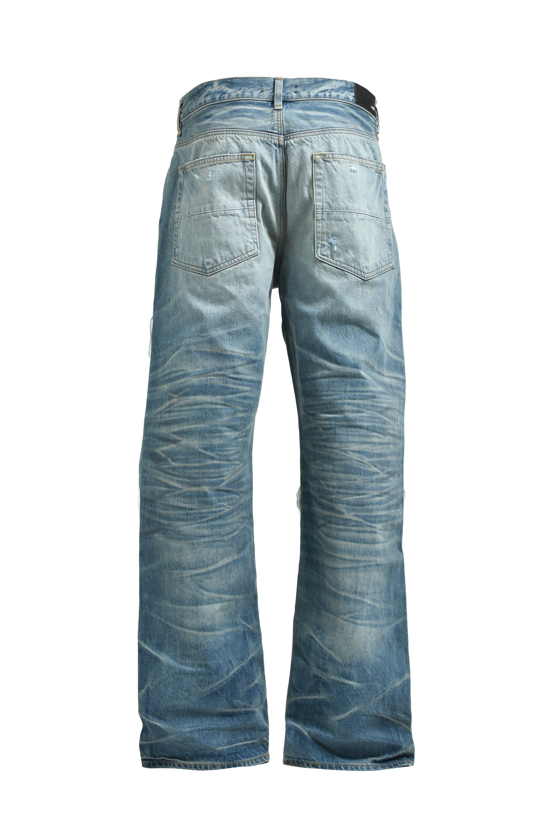 PLEATED DENIM STRAIGHT MX1 JEAN / IND - 6
