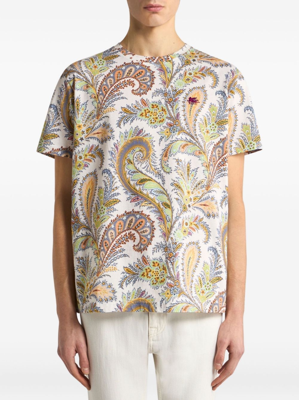 floral-print T-Shirt - 2