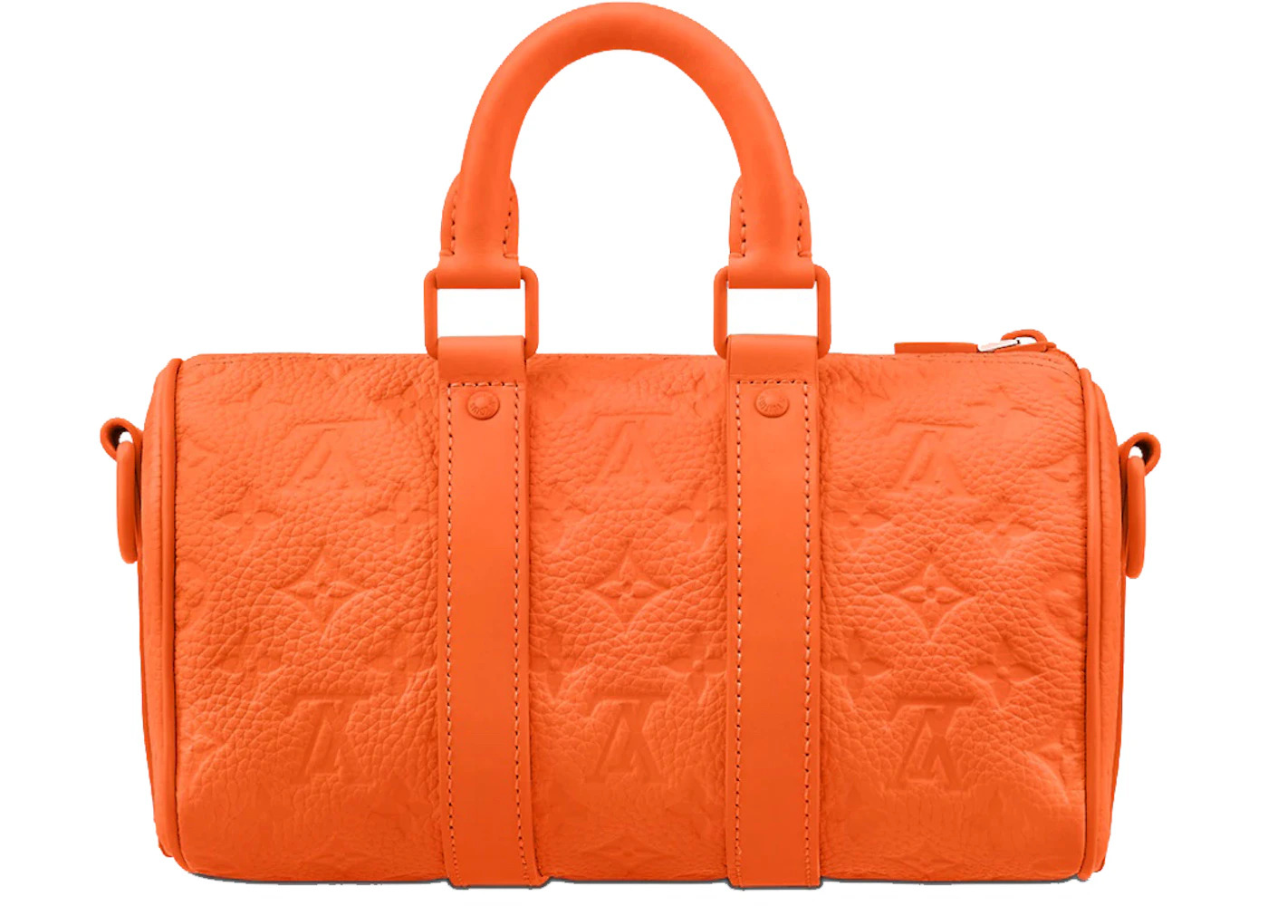 Louis Vuitton Keepall Bandouliere 25 Monogram Embossed Orange - 2