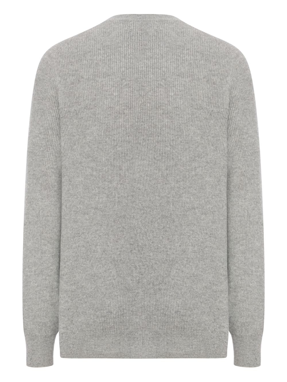 ribbed cashmere sweater - 2