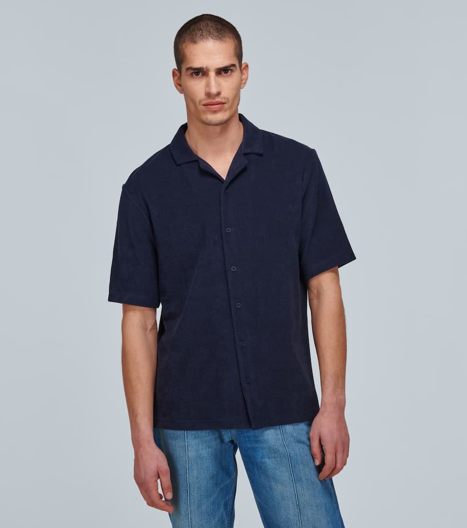 Short-sleeved towelling shirt - 3
