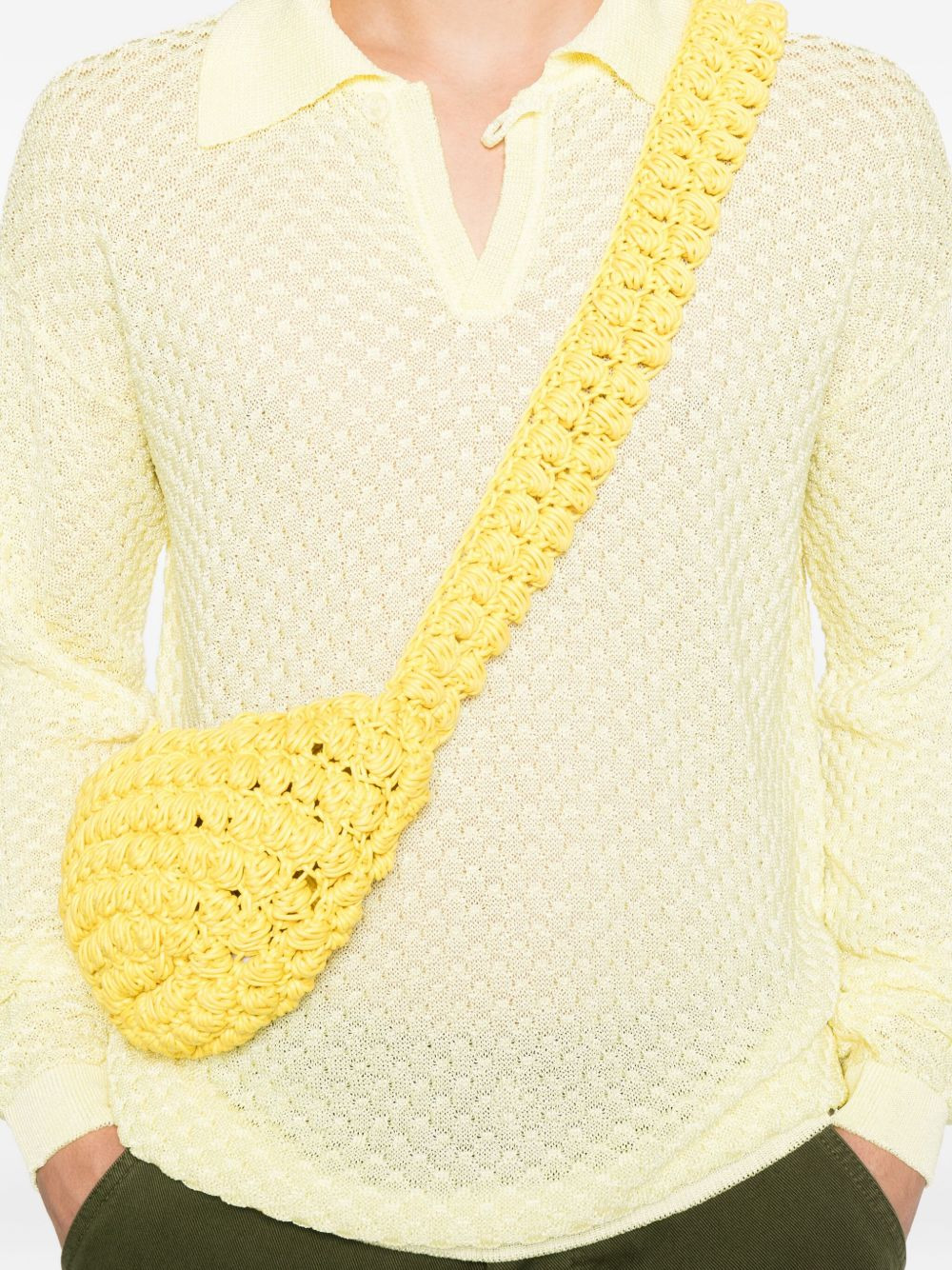 keyhole polo-neck sweater - 5