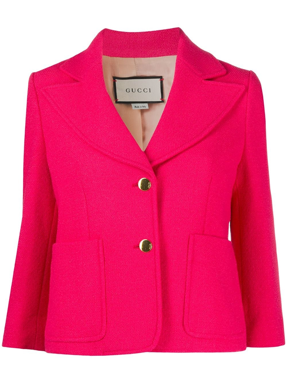 classic fitted blazer - 1