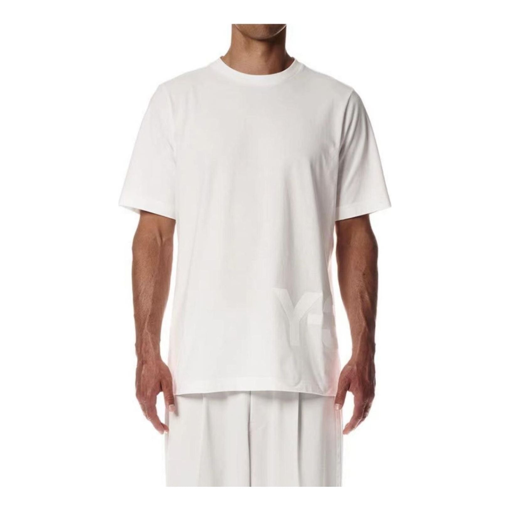 adidas Y-3 Large Logo T-Shirt 'Core White' HG6094 - 1