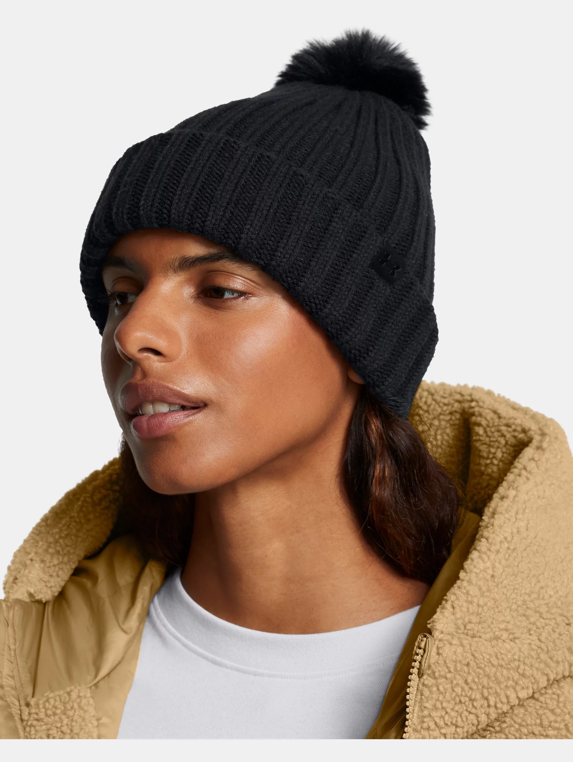 Women's UA Halftime Pom Beanie - 2