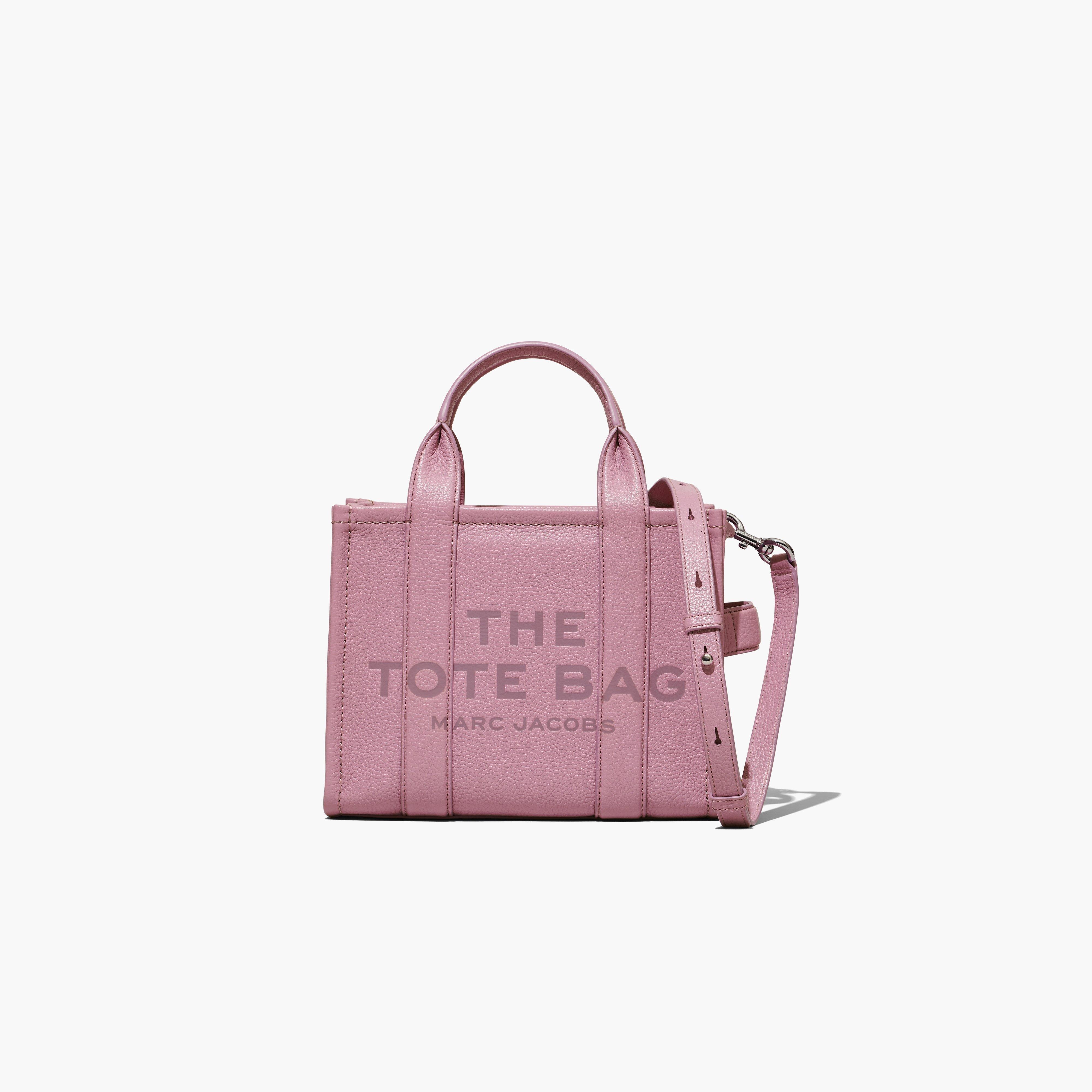 Marc Jacobs The Leather Mini Tote Bag in Pink