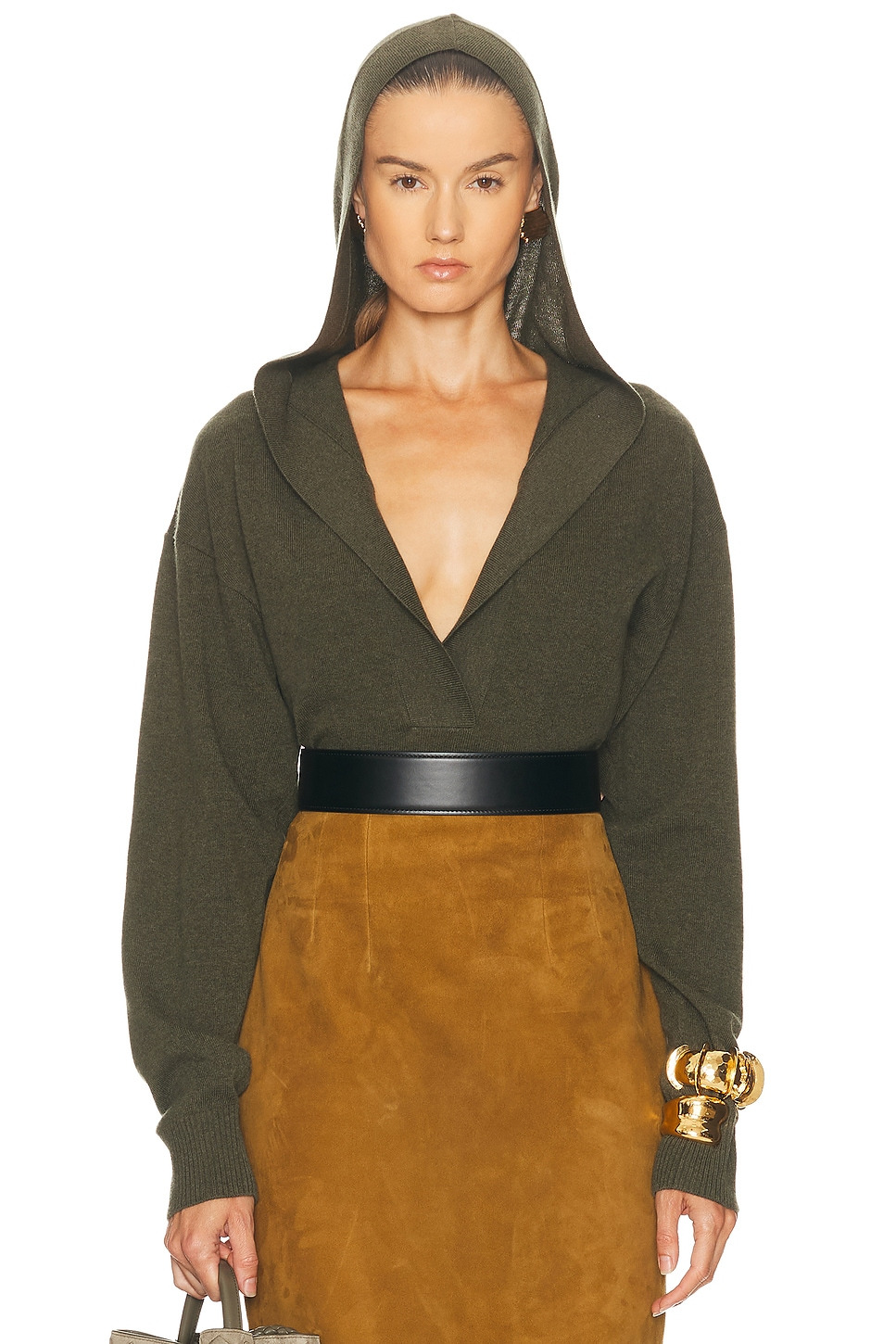 Cosy Knit Hoodie - 2