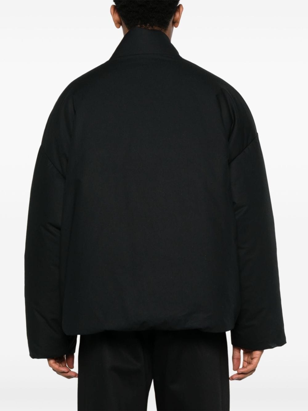 water-repellent textured jacket - 4