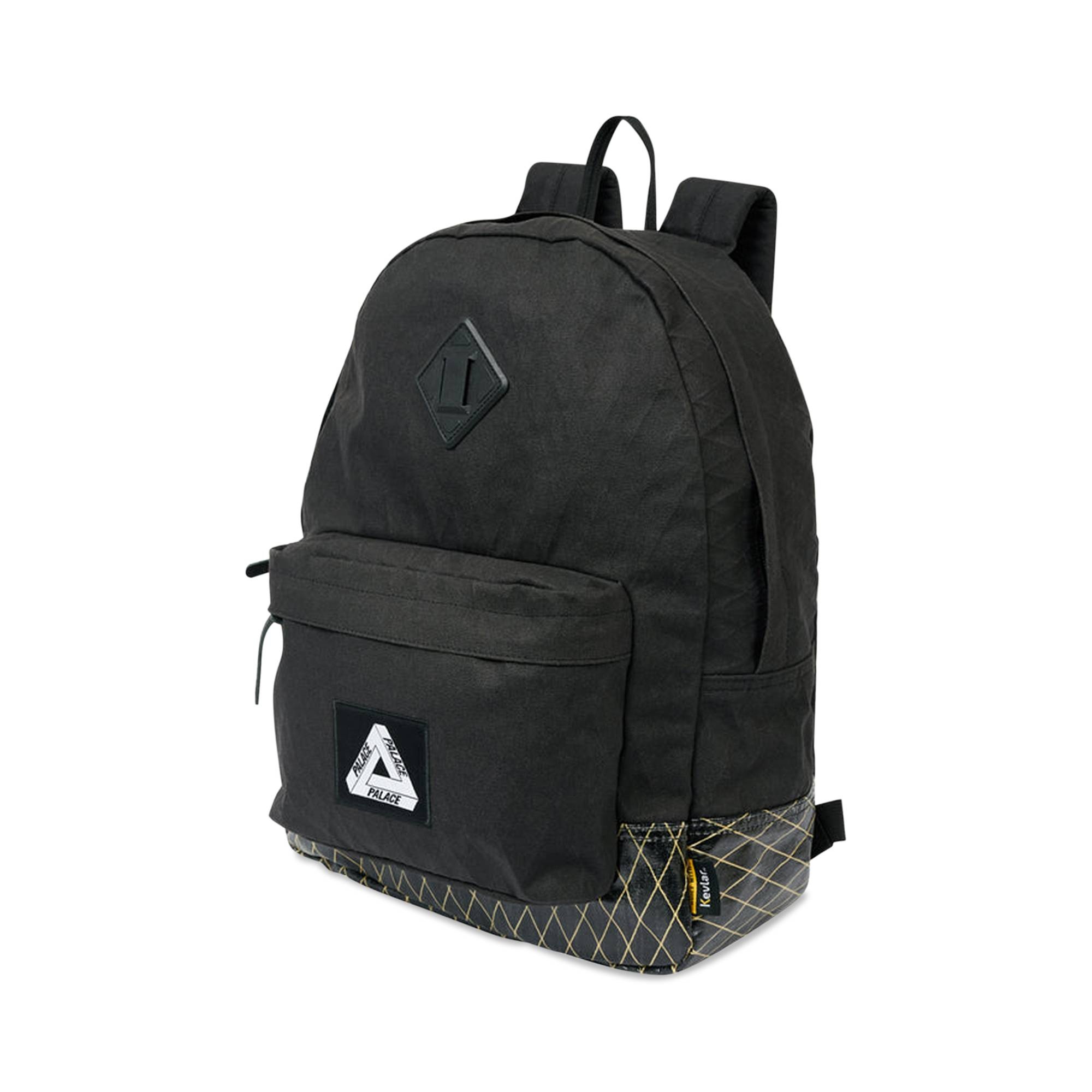 Palace X-Pac Cotton Canvas Backpack 'Black' - 2