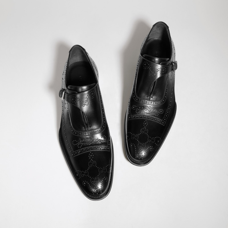 Men's monk strap shoe 6