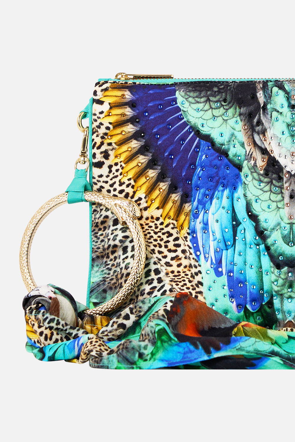 RING SCARF CLUTCH - 2