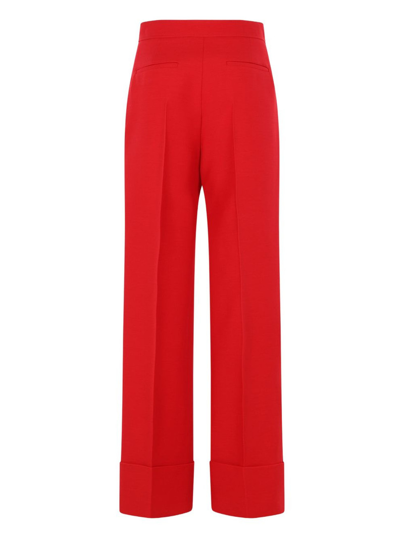 Valentino turn-up hem trousers outlook