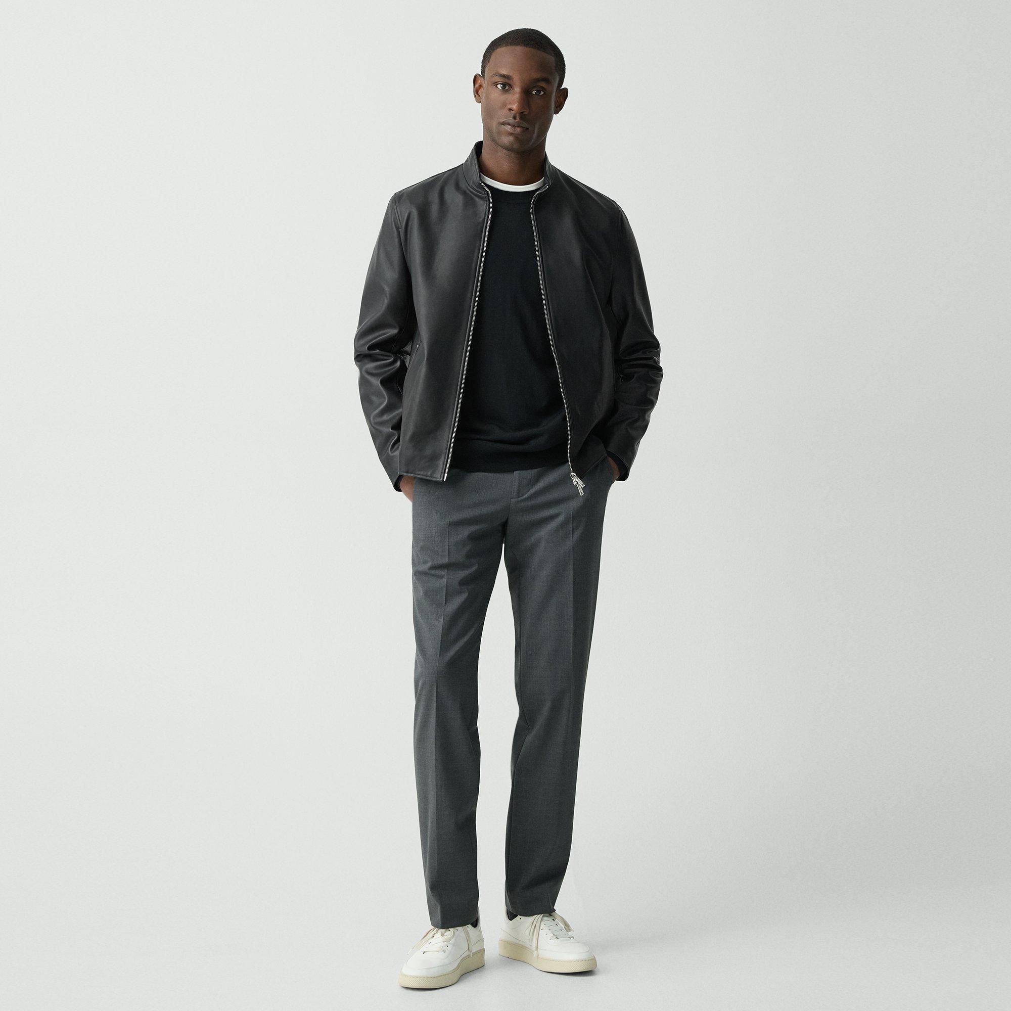 Morvek Zip Jacket in Leather - 6