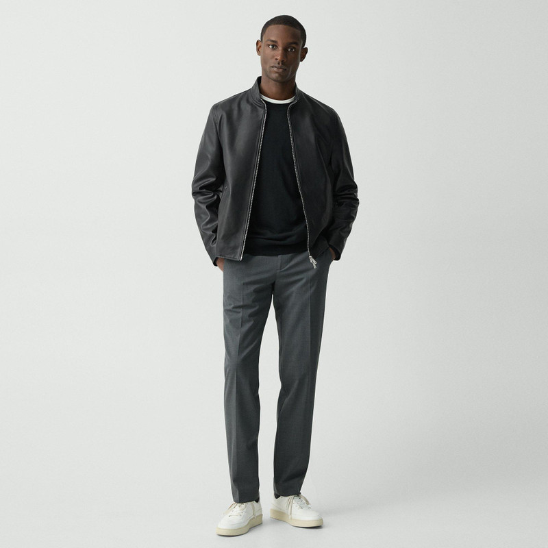 Theory Morvek Zip Jacket in Leather outlook