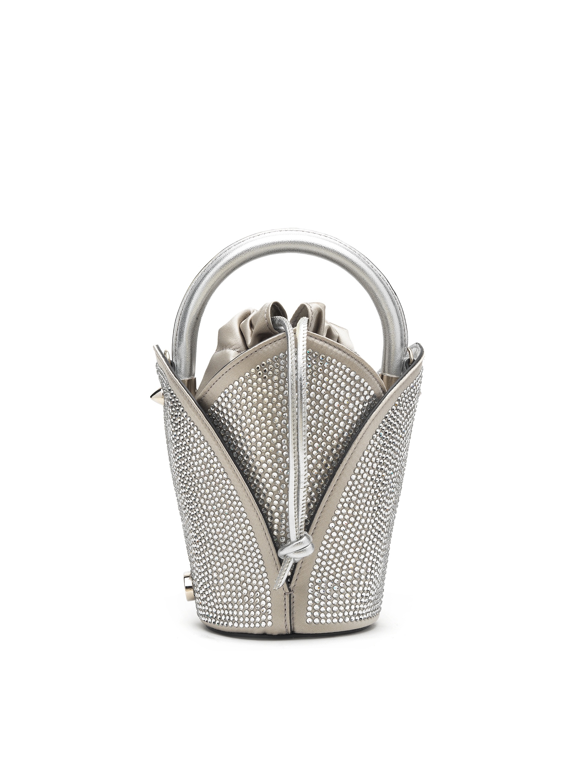 CRYSTAL PAVE TULIPAN NANO BAG - 3