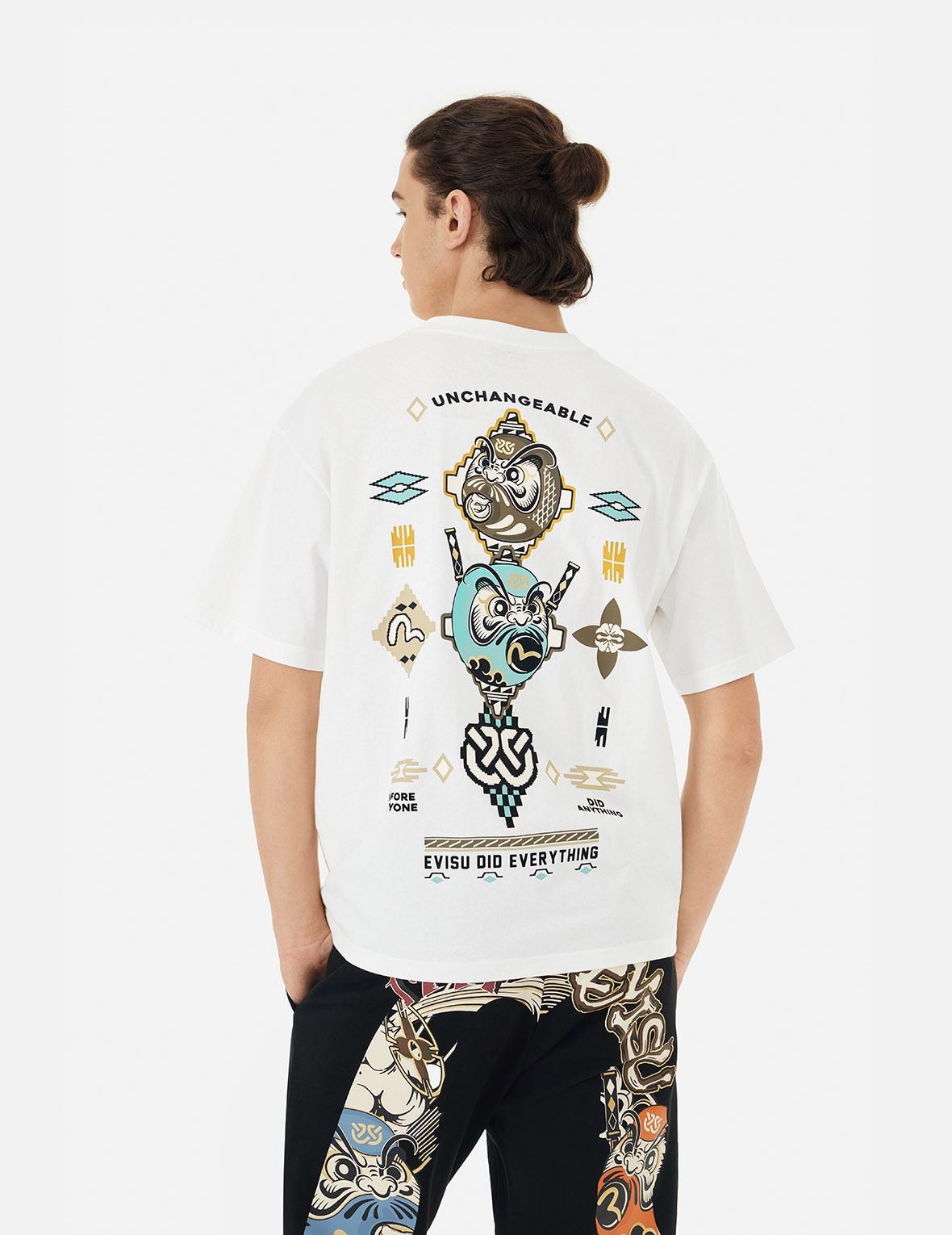 CHIMAYO TAPESTRY PRINT RELAX FIT T-SHIRT - 7
